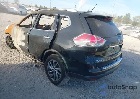 2015 Nissan Rogue Sl из США, поврежденный, VIN 5N1AT2MV8FC834730